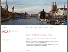 Tablet Screenshot of mcp-consulting.ch